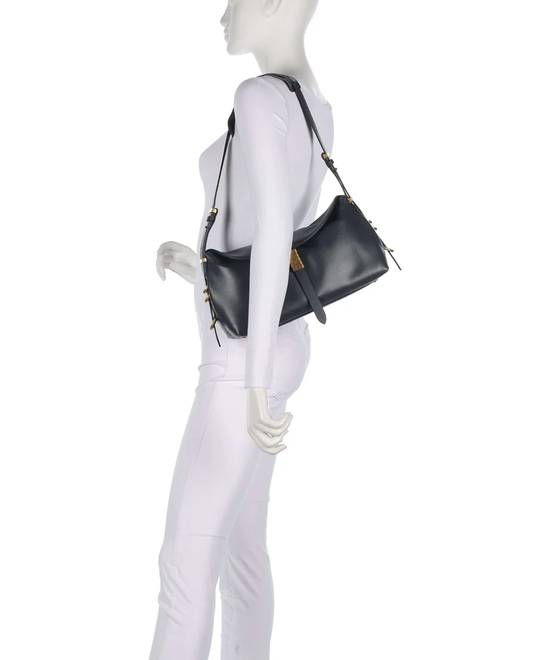 Pinko Saddle Bolso de hombro grigio asfalto/antique gold