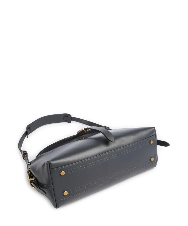 Pinko Saddle Bolso de hombro grigio asfalto/antique gold