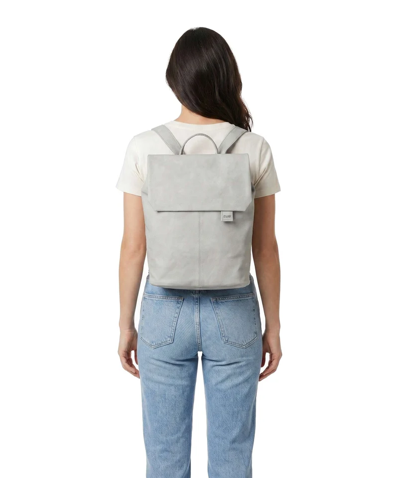 Zwei Mademoiselle.M MR13 Mochila nubuk ice