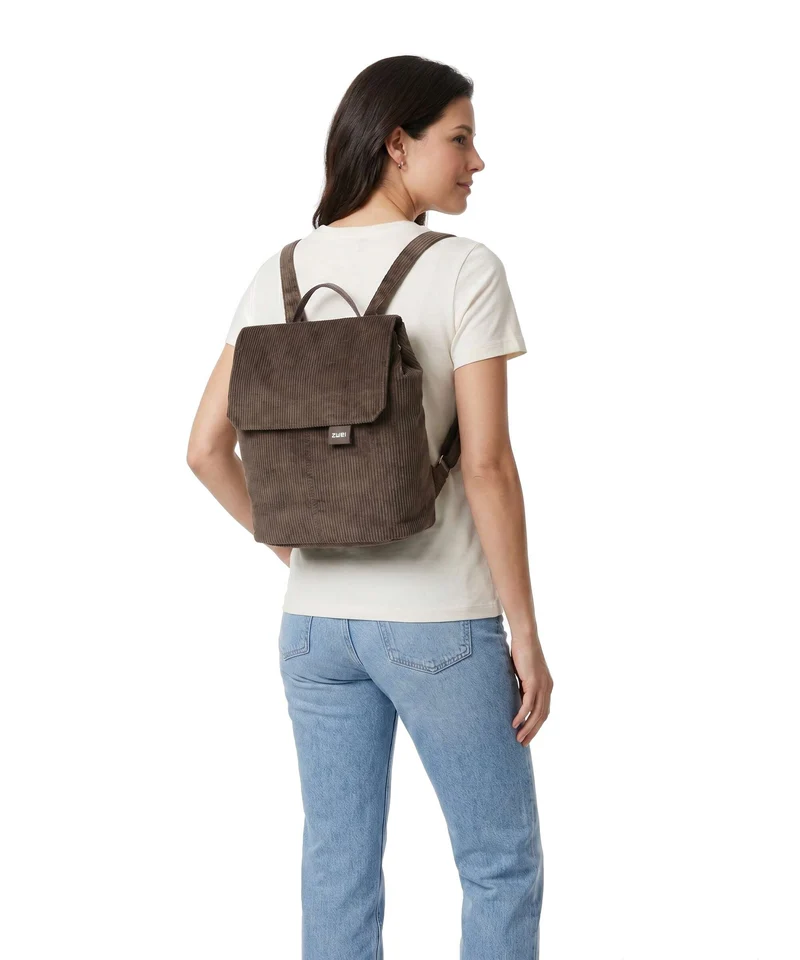 Zwei Mademoiselle.M MR8 Mochila cord/wood