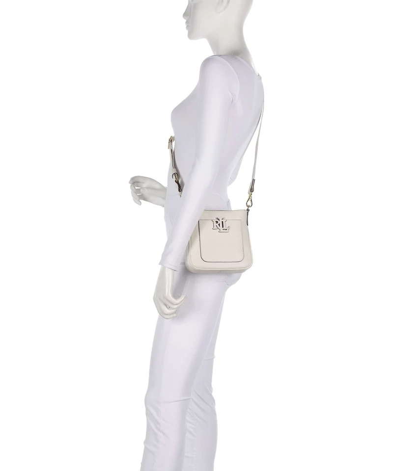 Lauren Ralph Lauren Cameryn Small Bandolera soft white