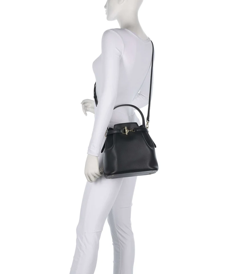 Lauren Ralph Lauren Blaike Medium Bucket bolso de mano black
