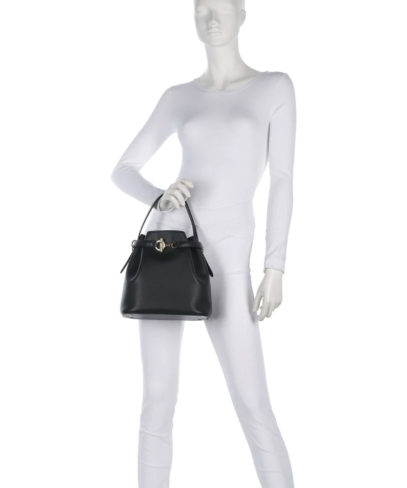 Lauren Ralph Lauren Blaike Medium Bucket bolso de mano black