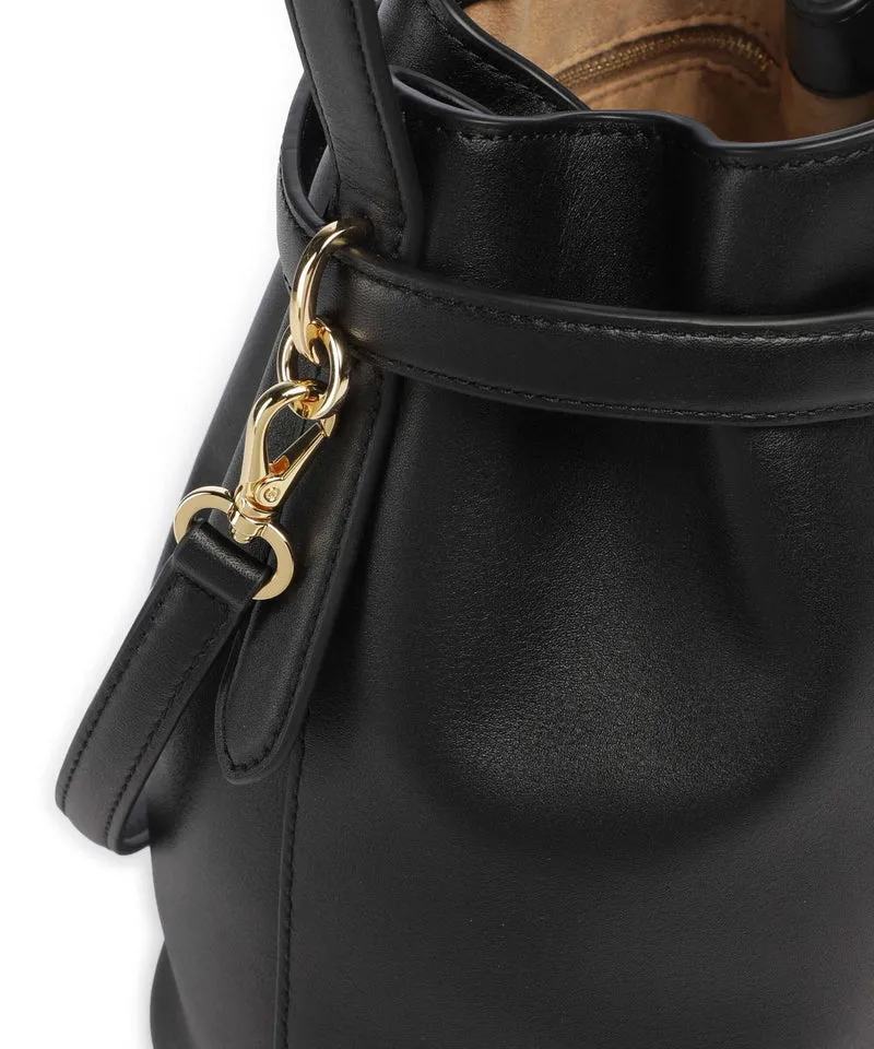 Lauren Ralph Lauren Blaike Medium Bucket bolso de mano black