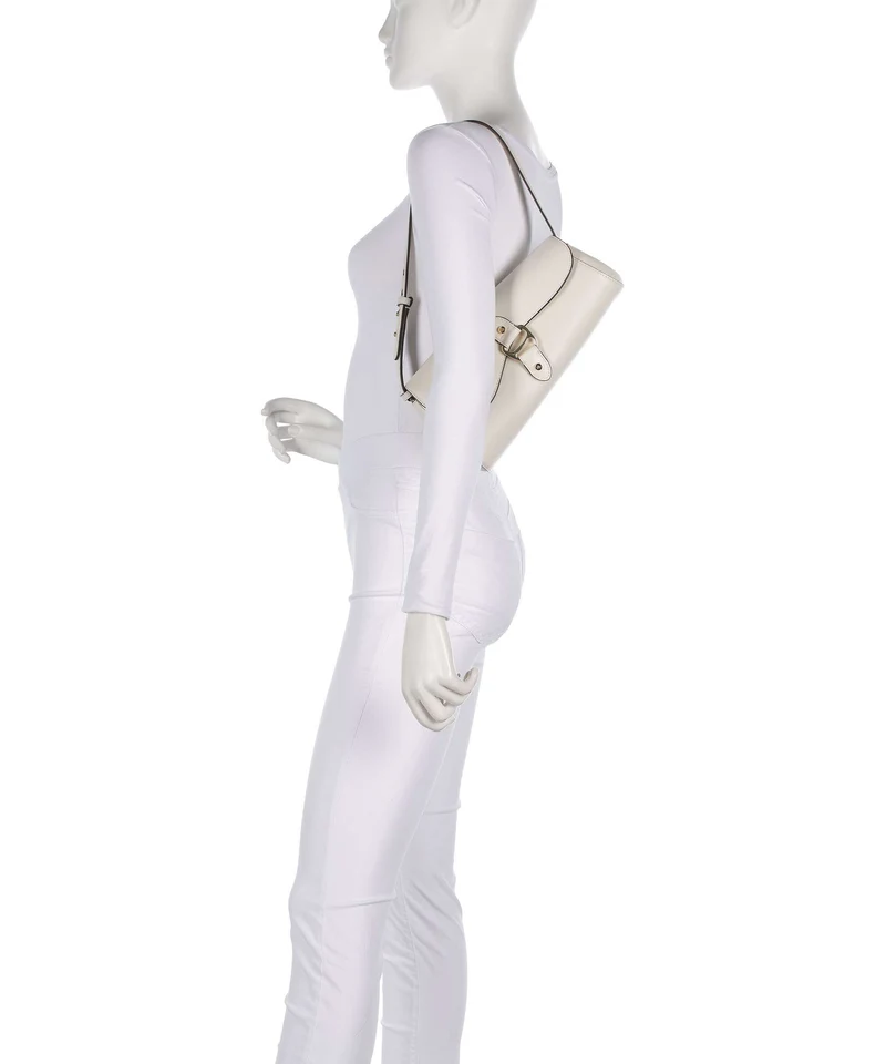 Lauren Ralph Lauren Tasha Medium Bolso de hombro soft white