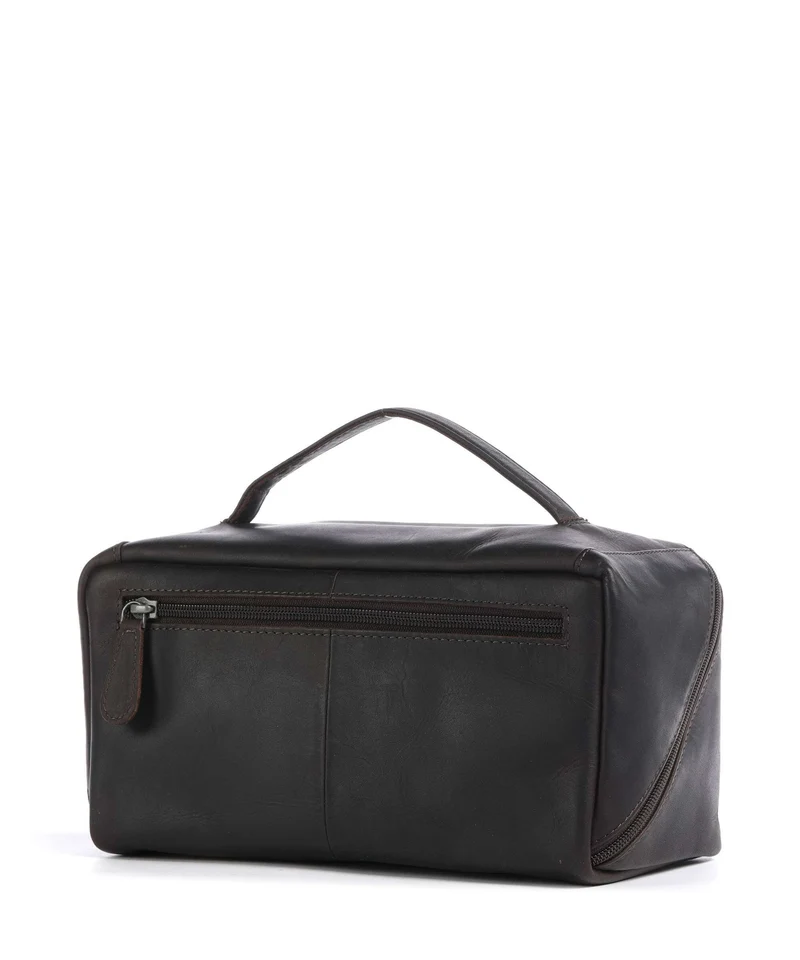 The Chesterfield Brand Wax Pull Up Cow Elmia Neceser brown