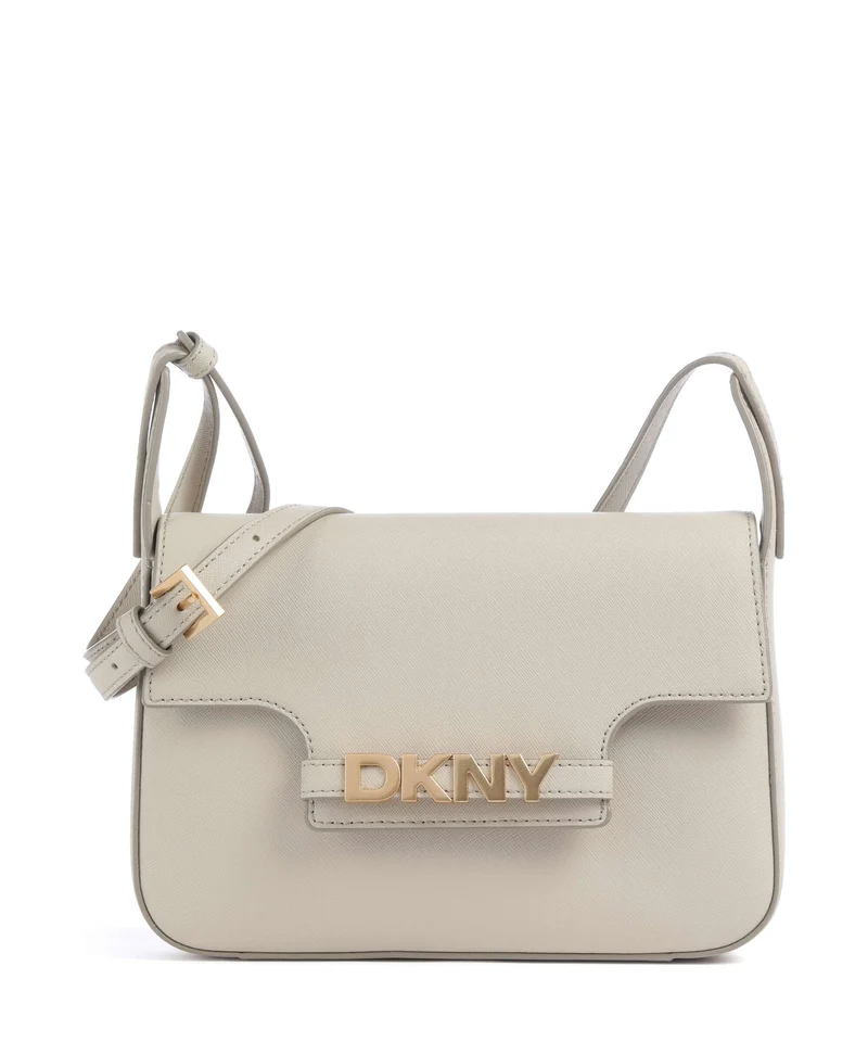 DKNY Avril Bandolera light taupe