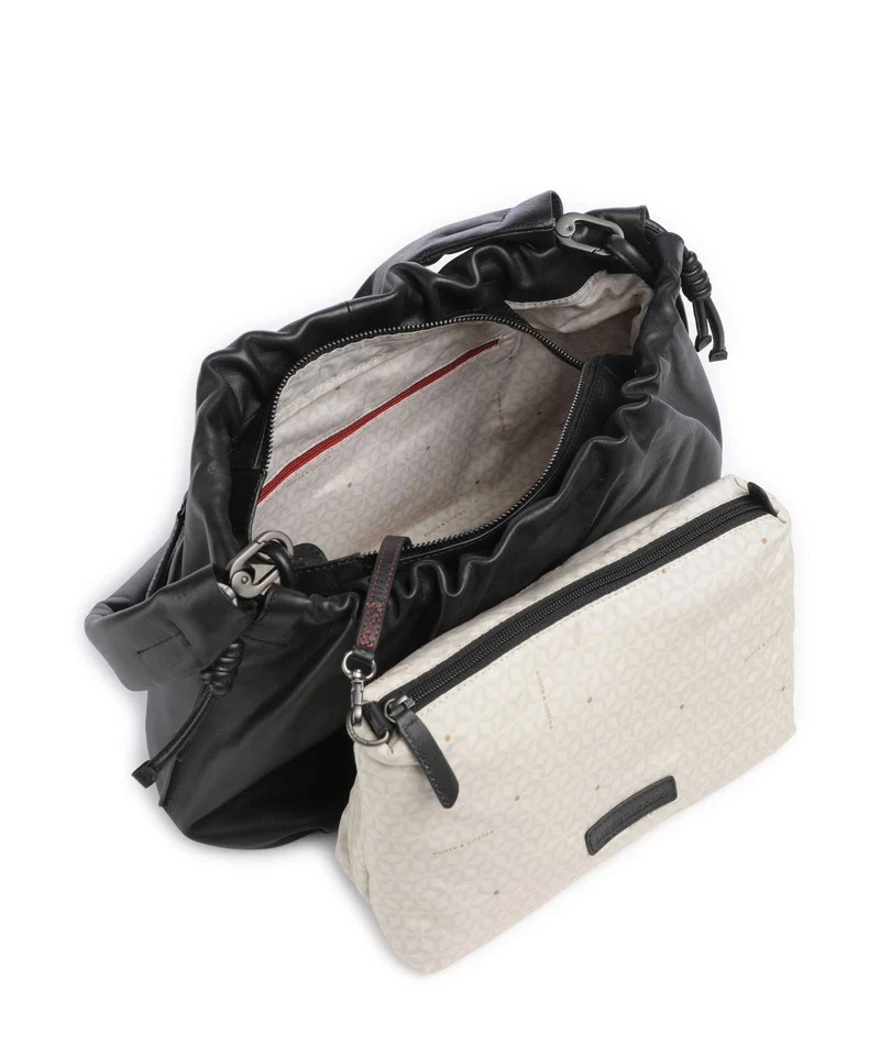 Aunts & Uncles Bohemian Vibes Bloom Bolso de hobo jet black