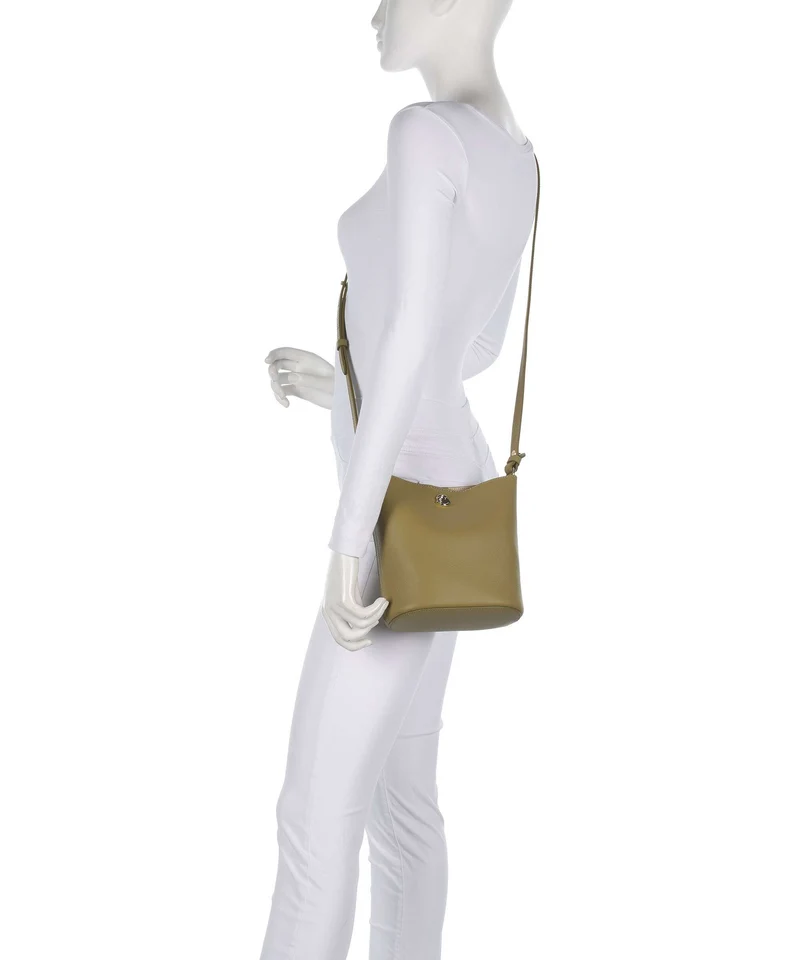 Coccinelle Nikla Bucket bolso de mano seagrass/sandshell