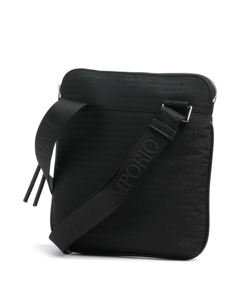 Emporio Armani Monogram Bandolera black beauty