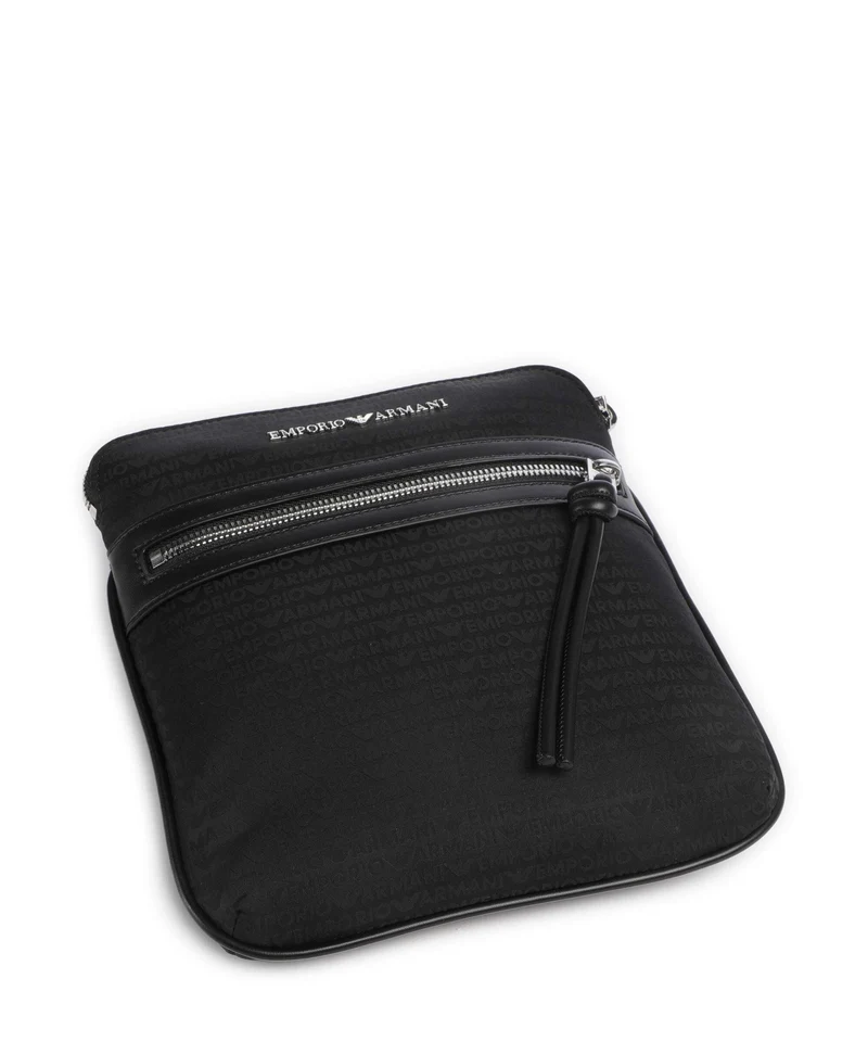 Emporio Armani Monogram Bandolera black beauty