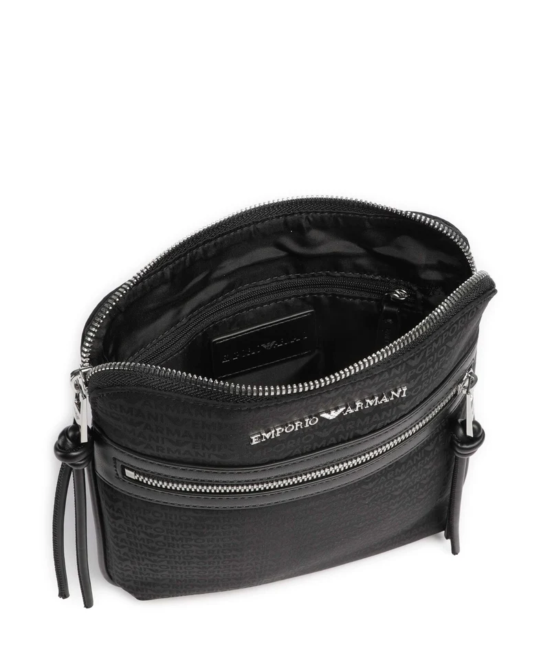 Emporio Armani Monogram Bandolera black beauty