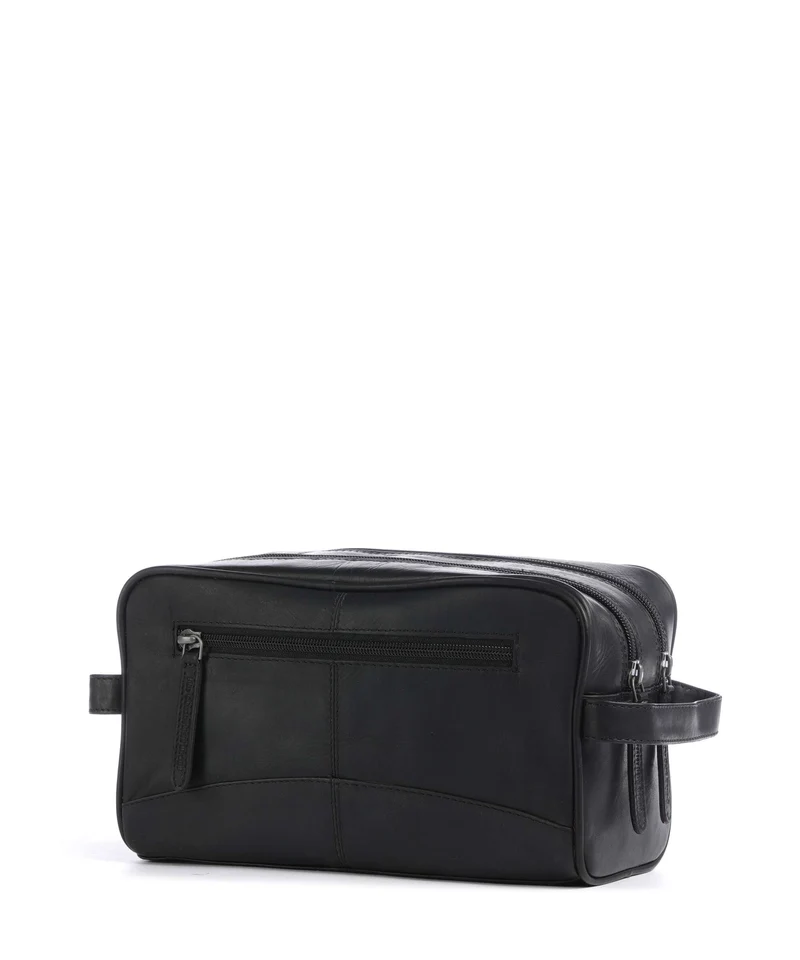 The Chesterfield Brand Wax Pull Up Cow Stacey Neceser black