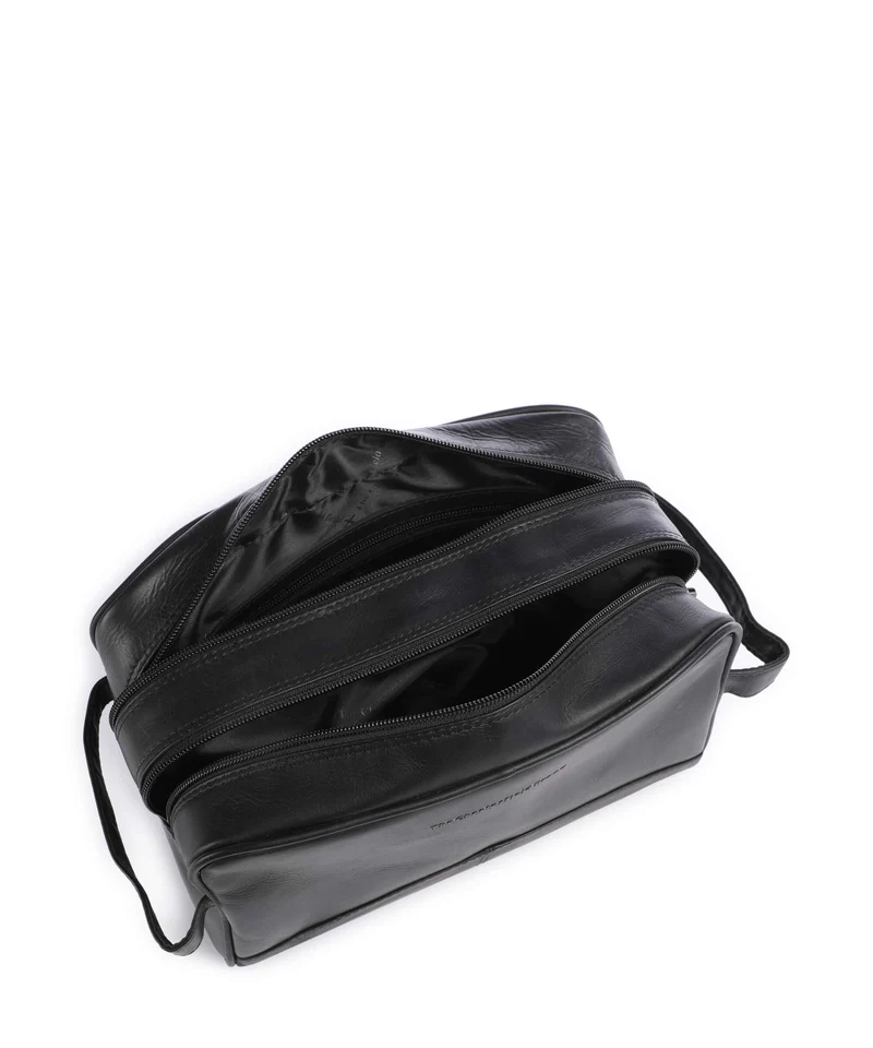 The Chesterfield Brand Wax Pull Up Cow Stacey Neceser black