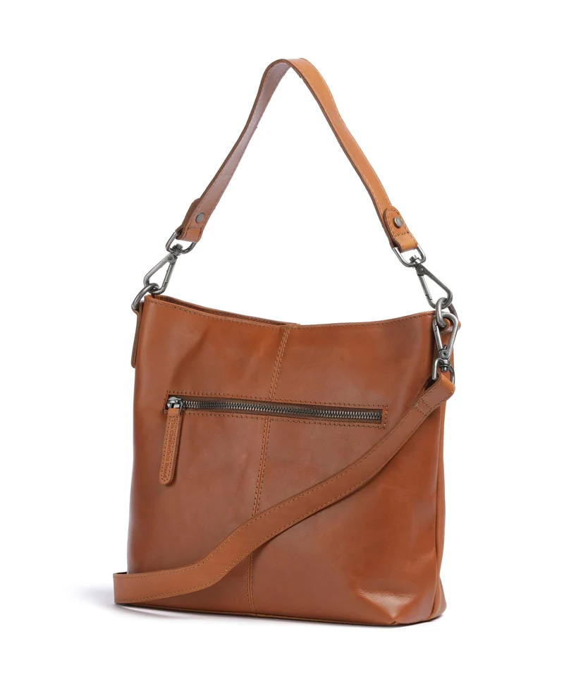 The Chesterfield Brand Wax Pull Up Cow Jen Bolso de hobo cognac