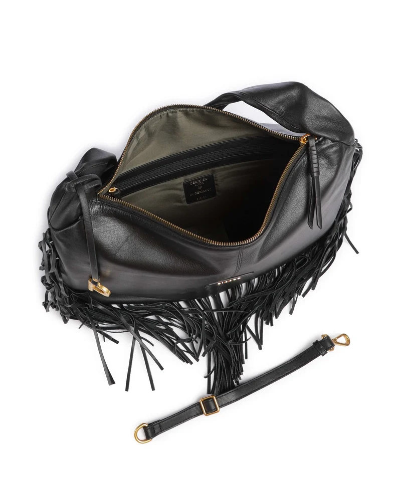 Picard Cowgirl Bolso de hobo schwarz