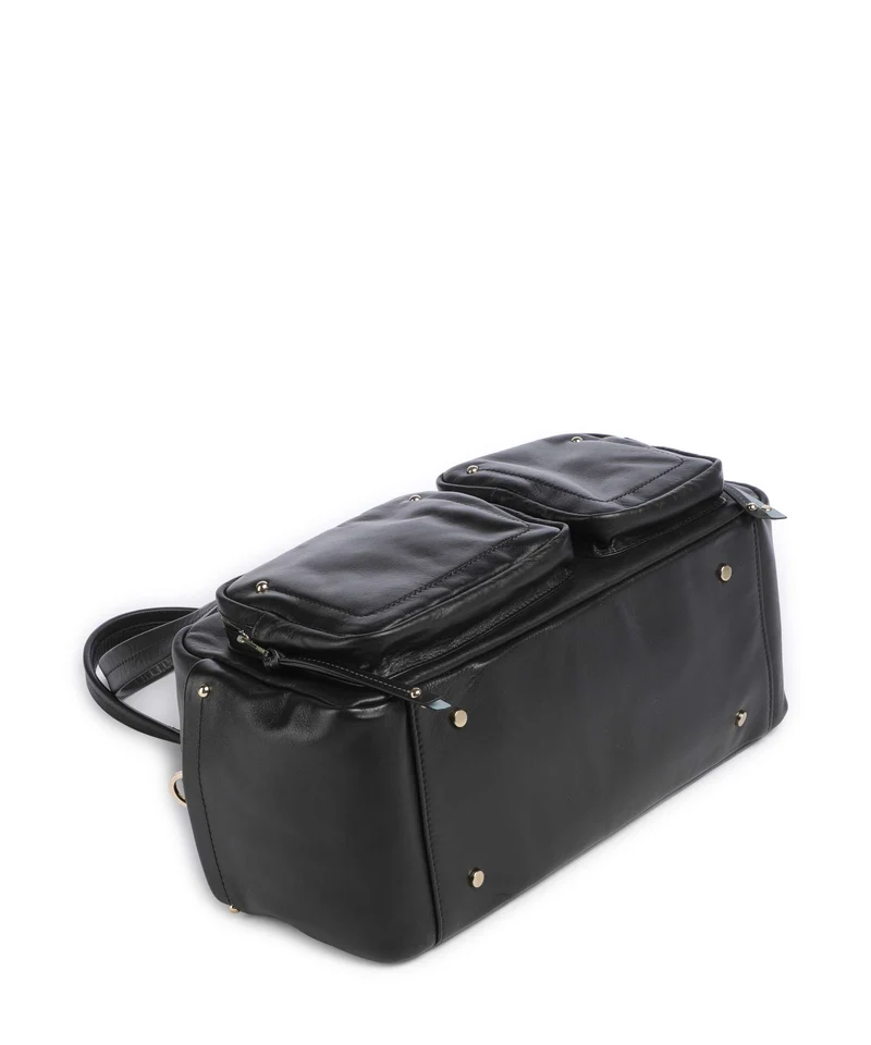 DuDu Bags Pocket Fanciful Bolso de hombro nero