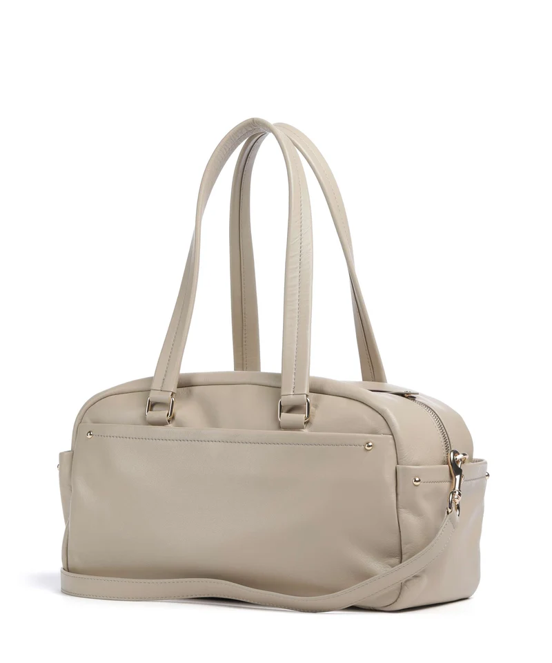 DuDu Bags Pocket Fanciful Bolso de hombro sand grey