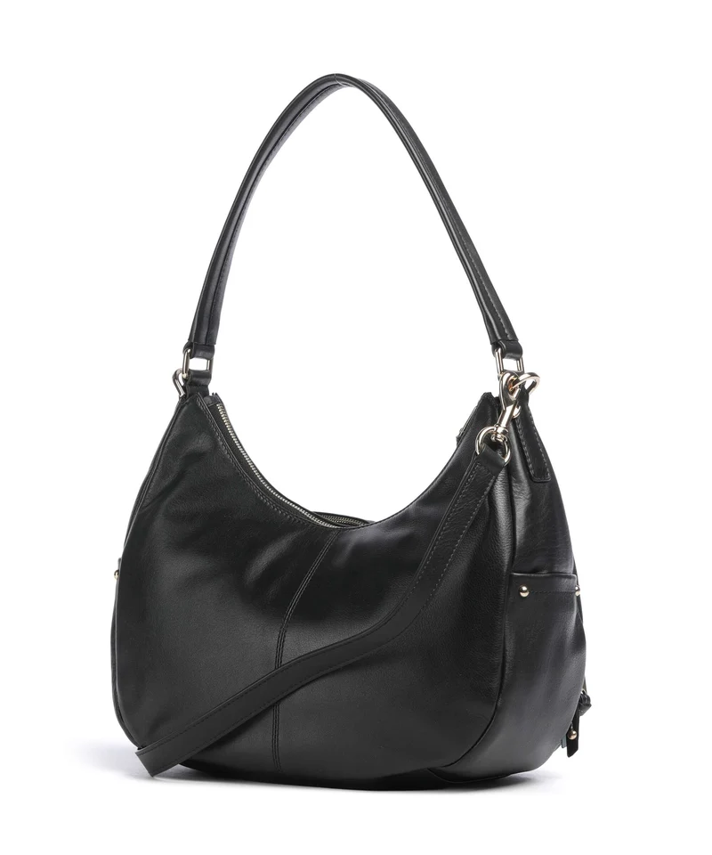 DuDu Bags Pocket City Bolso de hobo nero