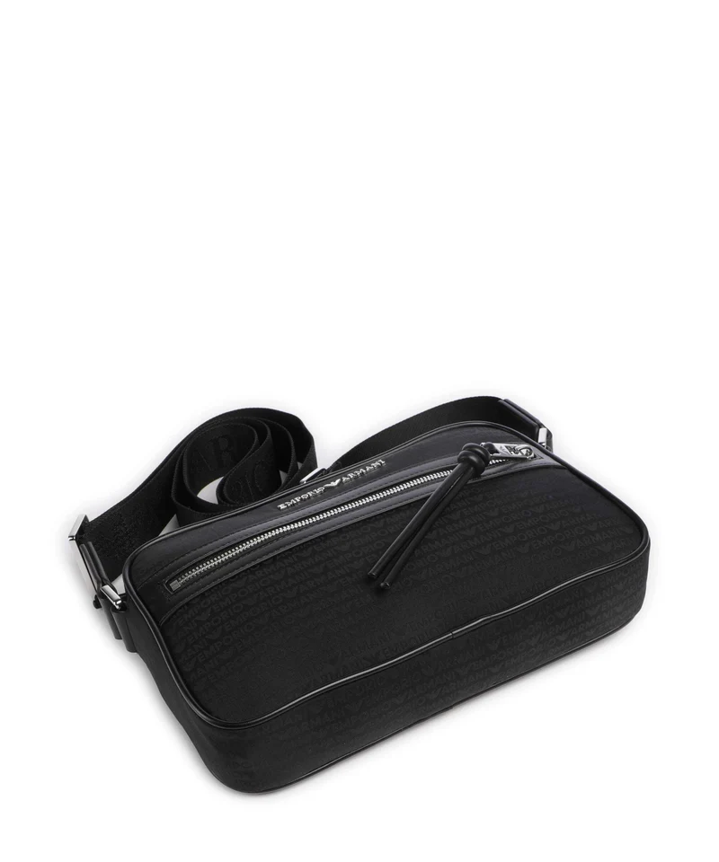 Emporio Armani Monogram Bandolera black beauty