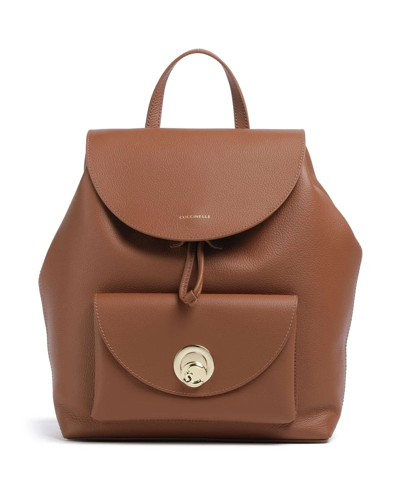 Coccinelle Nikla Mochila cognac/noir