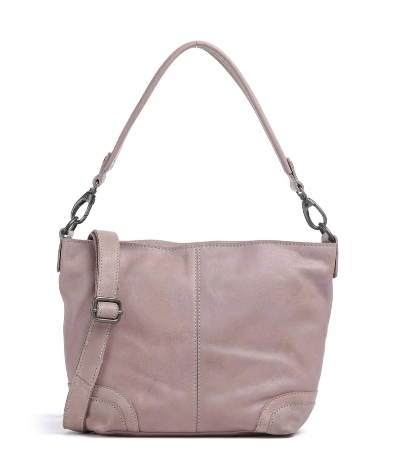 The Chesterfield Brand Washed Waxed Cow Lucy Bolso de hombro lavender lilac