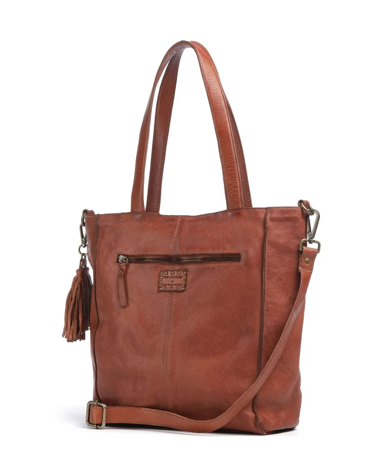 Taschendieb Wien Kaiserstrasse 21 Bolsa shopping cognac