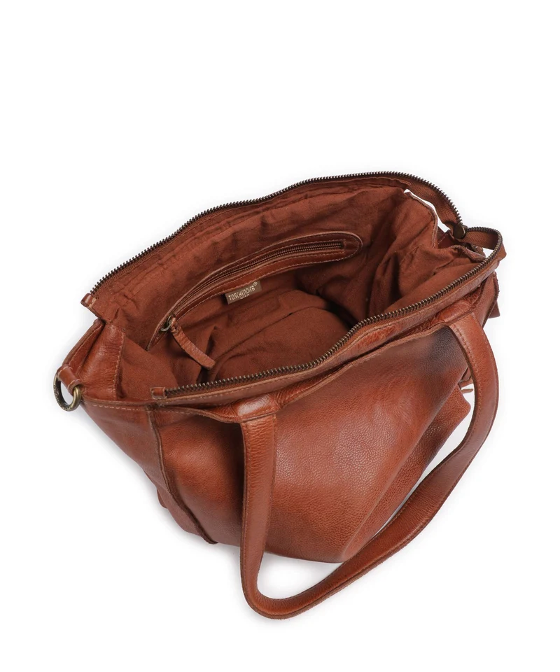 Taschendieb Wien Kaiserstrasse 21 Bolsa shopping cognac
