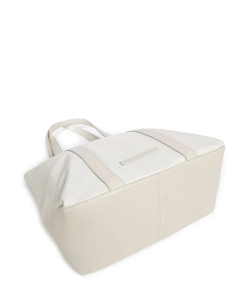 The Chesterfield Brand Nylon Wax Pull Up Otta Bolsa shopping off white