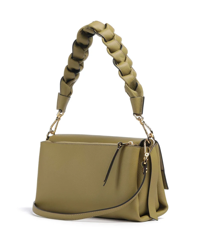 Coccinelle Boheme Grana Double Bolso de hombro seagrass/sandshell