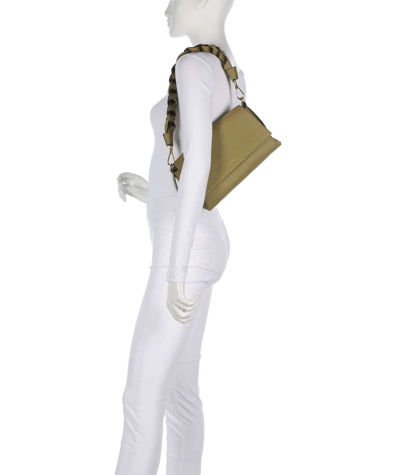 Coccinelle Boheme Grana Double Bolso de hombro seagrass/sandshell