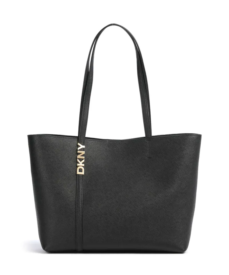 DKNY Avril Bolsa shopping black/gold