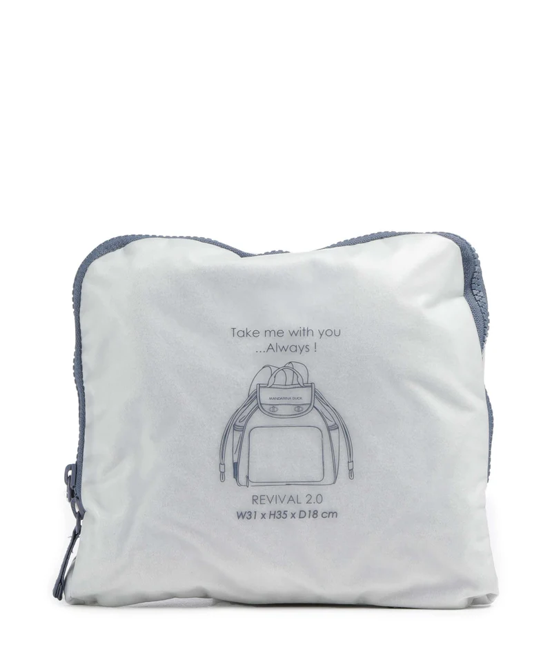 Mandarina Duck Revival 2.0 Mochila vintage indigo