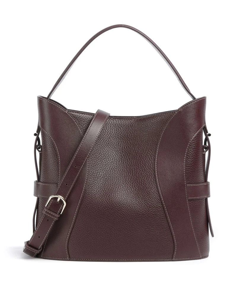 Aigner Deborah M Bucket bolso de mano port red