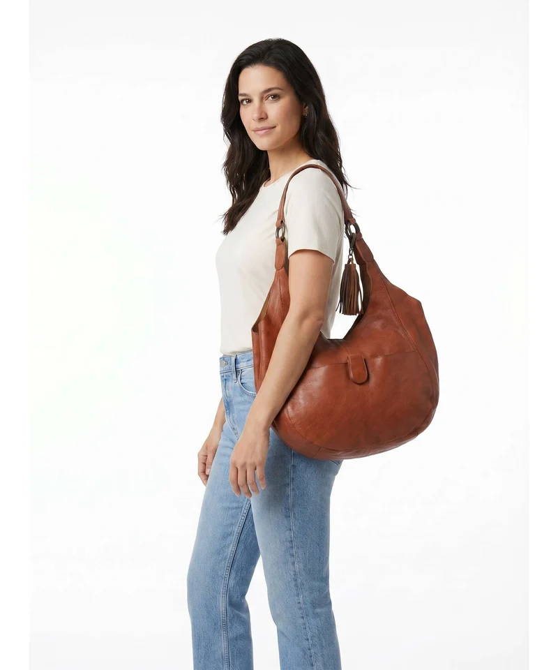 Taschendieb Wien Mariengasse 1 Bolso de hobo cognac