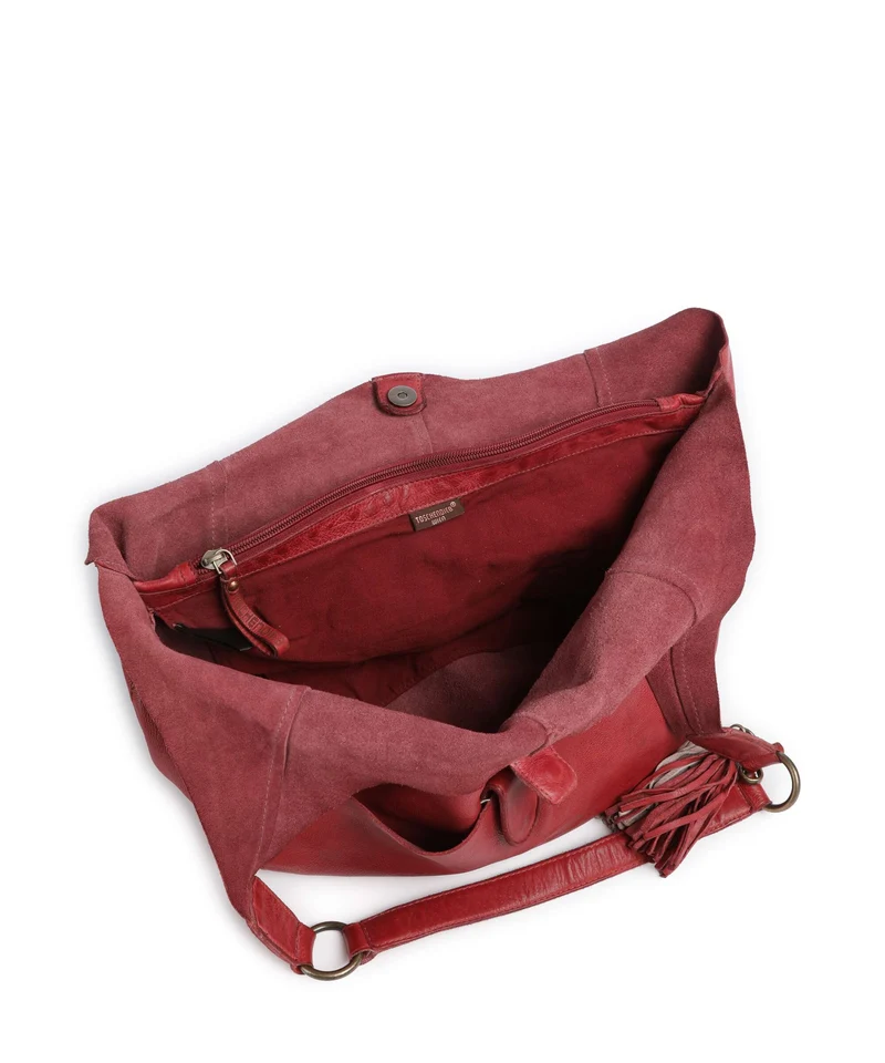Taschendieb Wien Mariengasse 1 Bolso de hobo burgundrausch