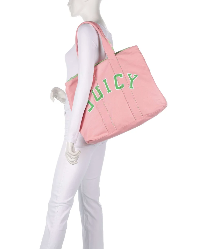 Juicy Couture Daisy Canvas L Bolsa shopping juicy pink