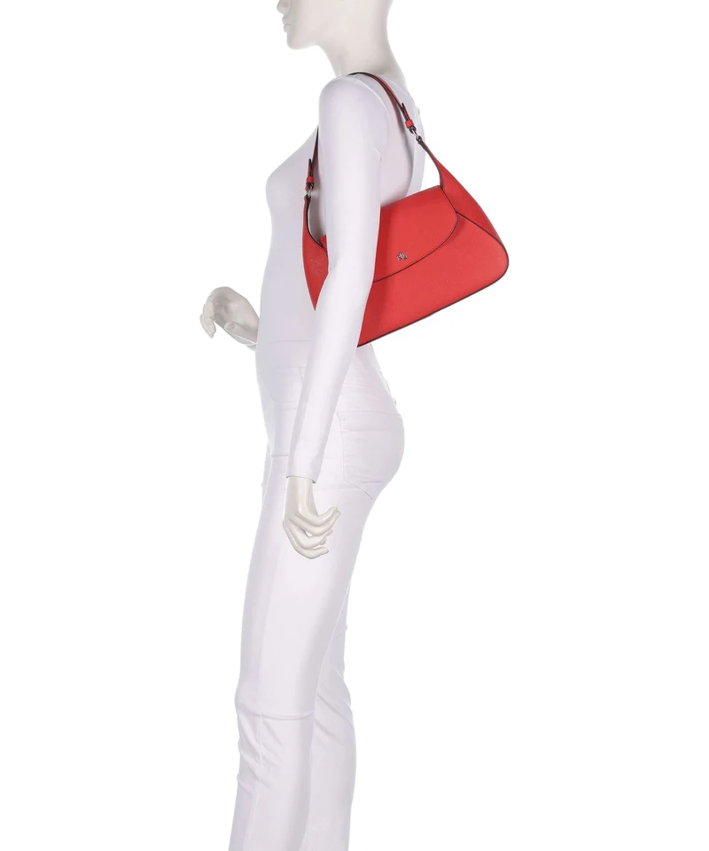 Lauren Ralph Lauren Schylar Medium Bolso de hombro bright vermillion