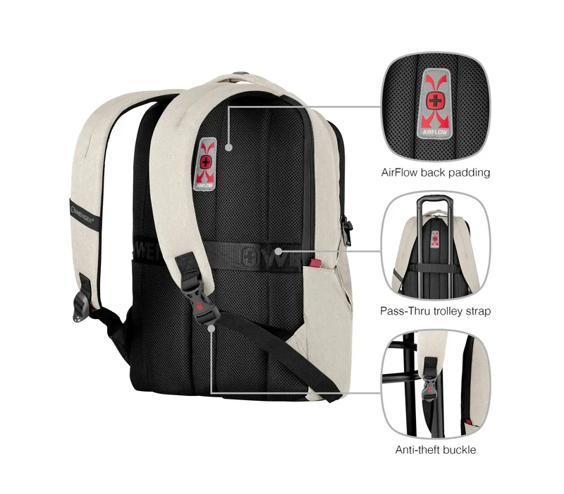 WENGER MX PROFESSIONAL Mochila para Portátil de 16" Sand