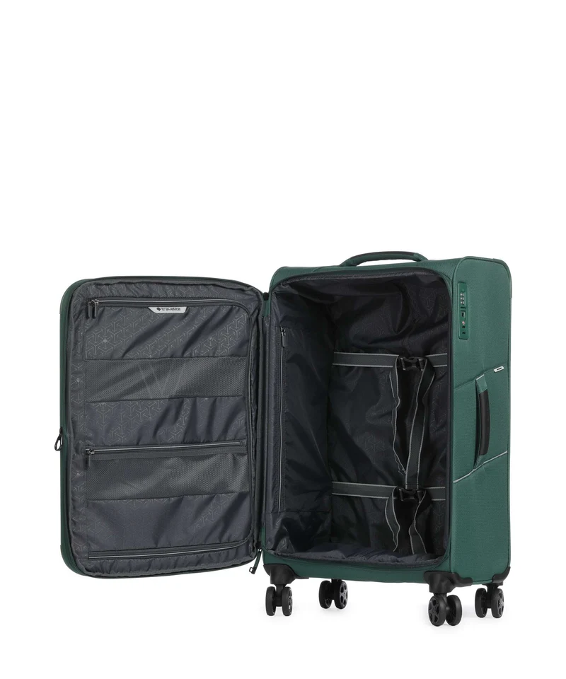 Travelite Skaii Juego de maletas (4 ruedas) green