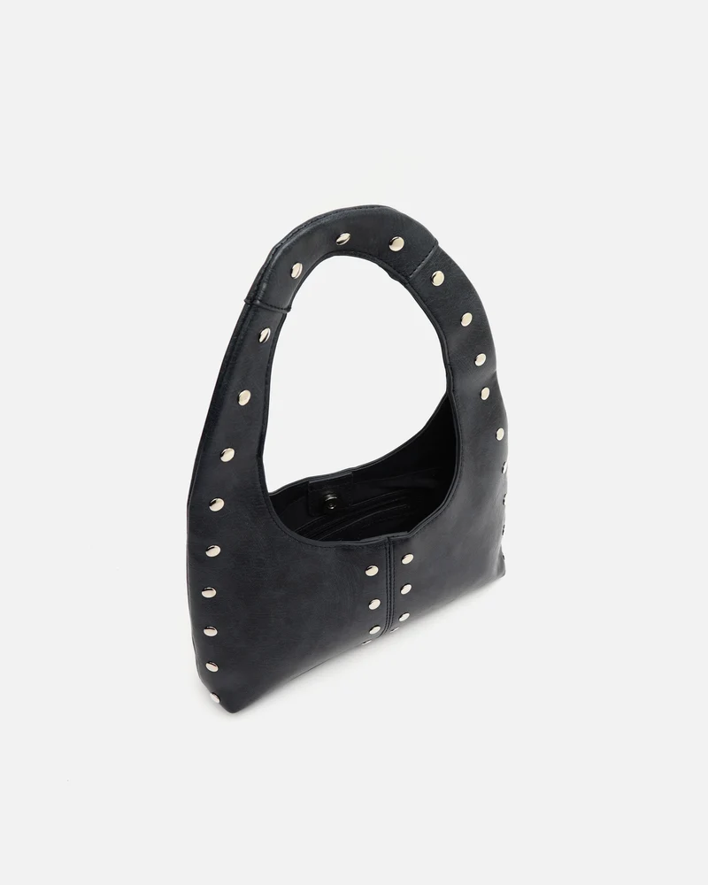 Estran bolso hobo pequeño con detalles metálicos