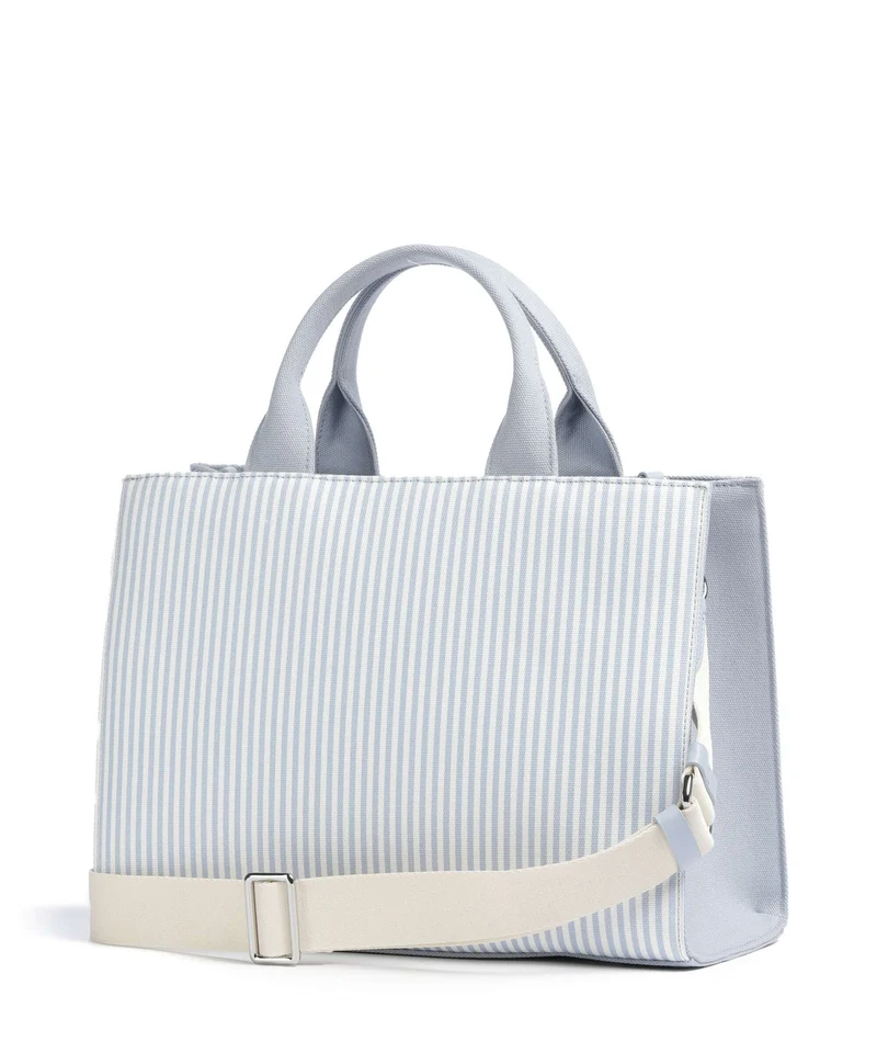 Karl Lagerfeld Ikon Medium Bolso de mano kentucky blue stripe