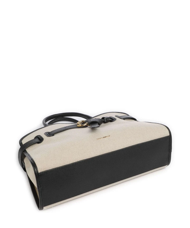 Coccinelle Sabine Canvas Bolso de mano natural/noir