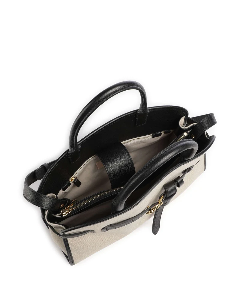 Coccinelle Sabine Canvas Bolso de mano natural/noir