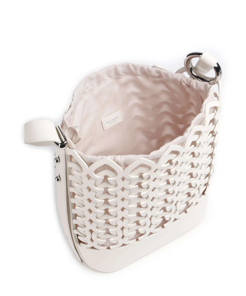 Kate Spade New York Halo Bucket bolso de mano cream