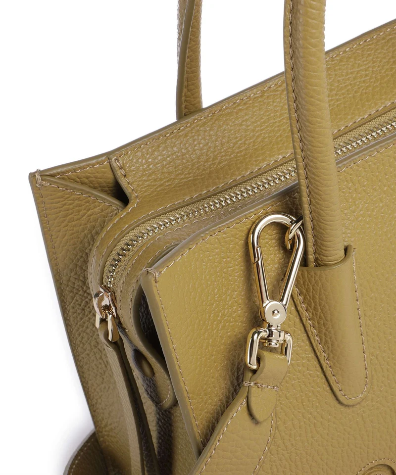Coccinelle Myrtha Bolso de mano seagrass