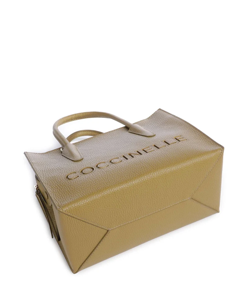 Coccinelle Myrtha Bolso de mano seagrass