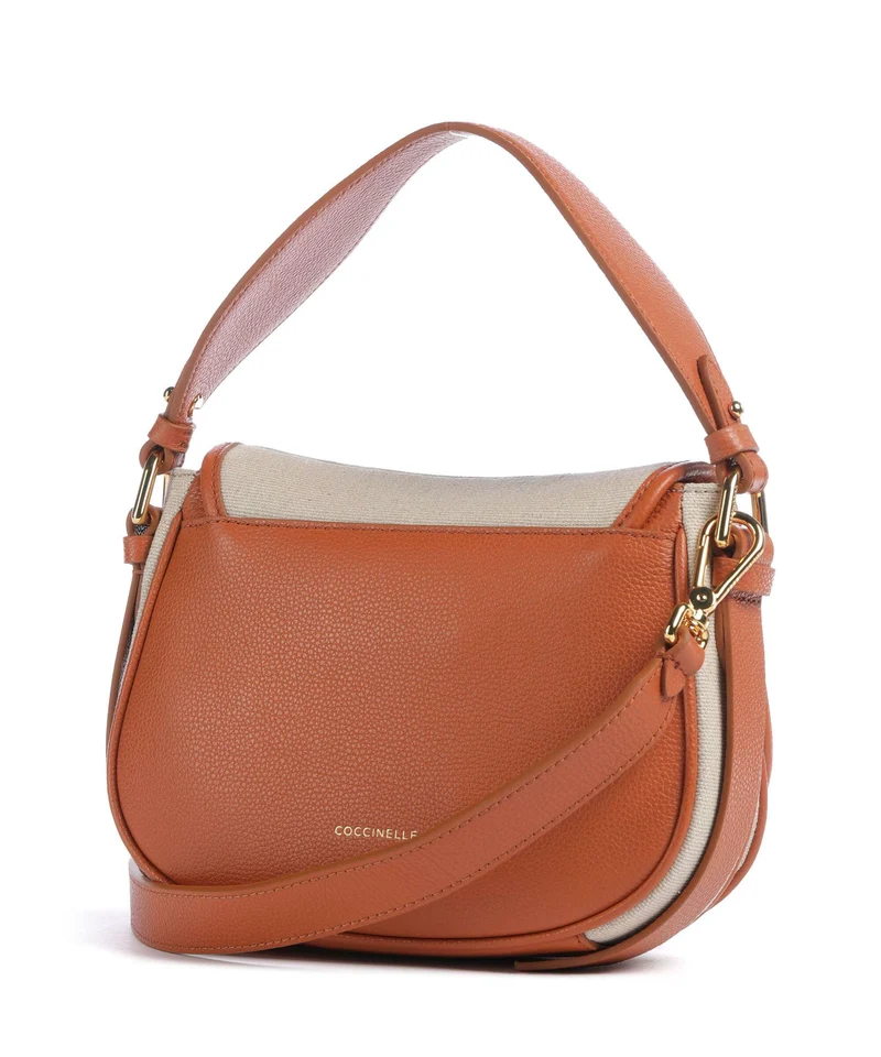 Coccinelle Mavery Canvas Bolso de mano natural/crab