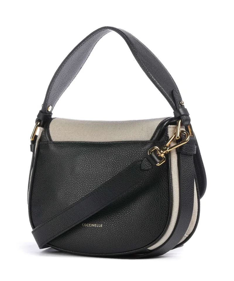 Coccinelle Mavery Canvas Bolso de mano natural/noir