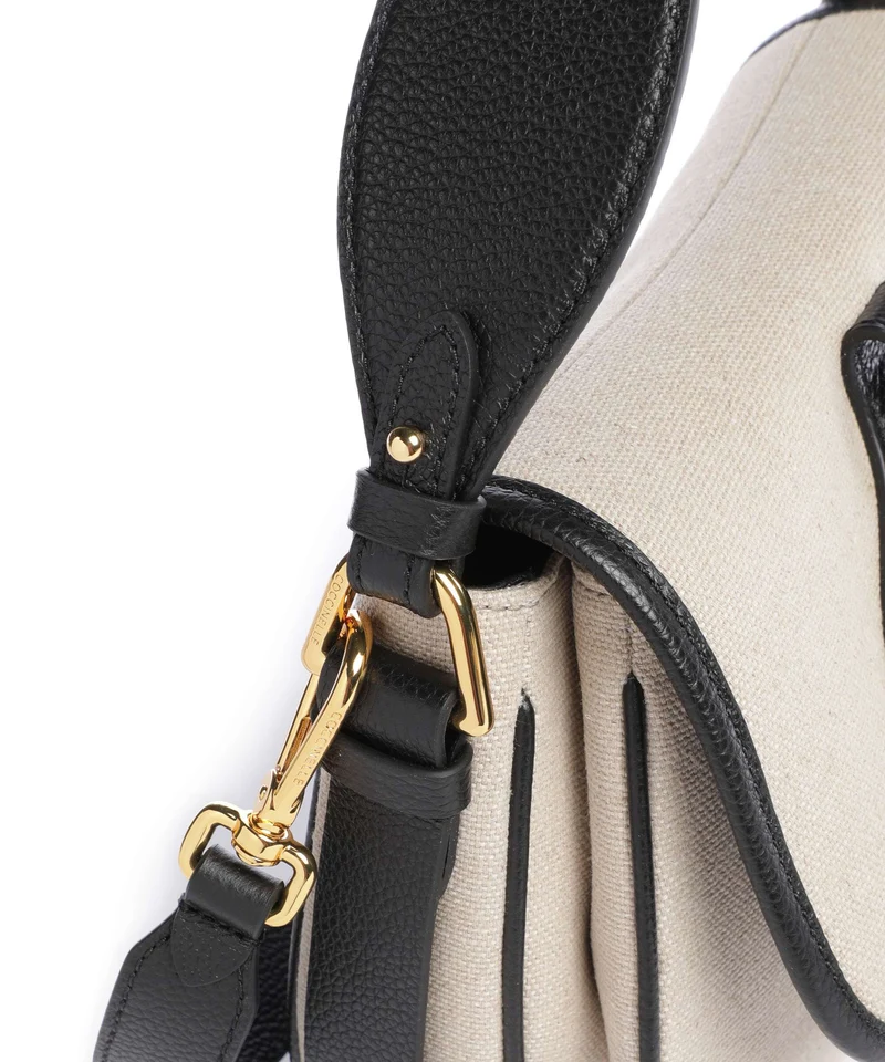 Coccinelle Mavery Canvas Bolso de mano natural/noir